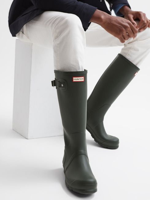 Hunter original tall wellington boots deals