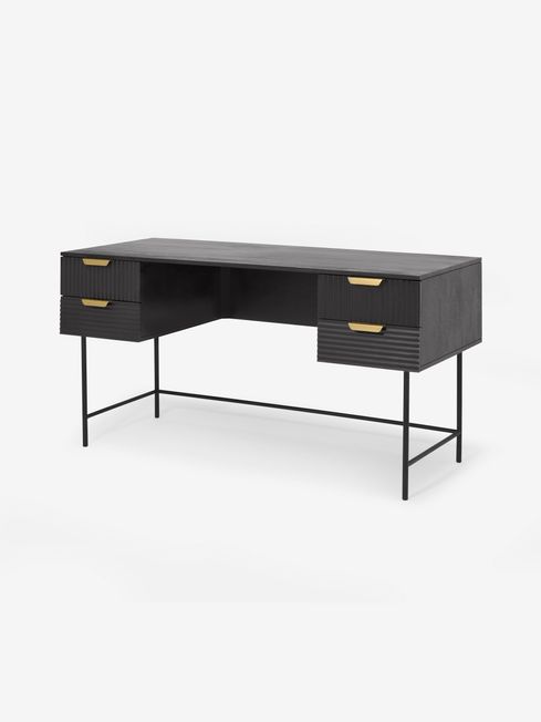 .COM Charcoal Haines Wide Desk
