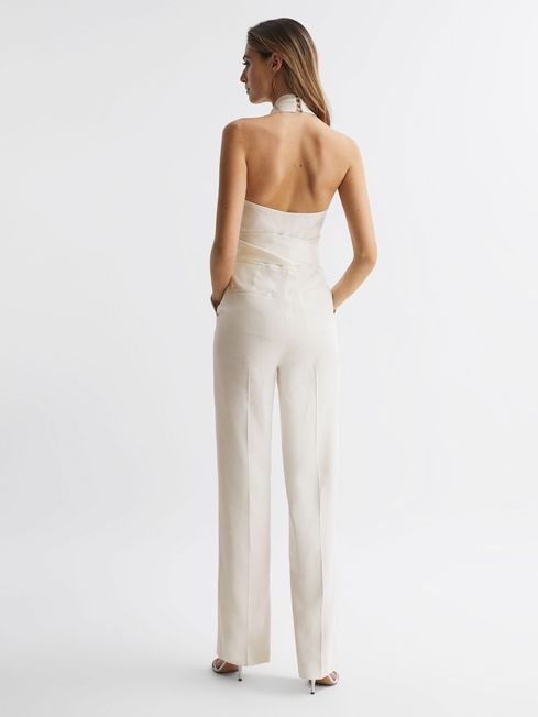 Reiss sale jumpsuit white