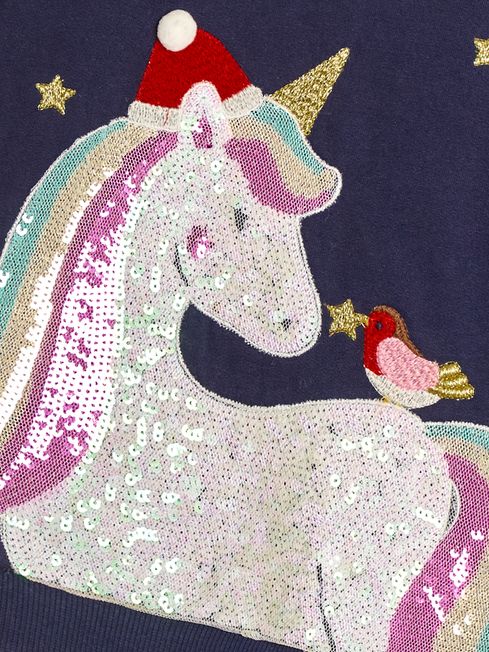 Unicorn sequin sweatshirt discount
