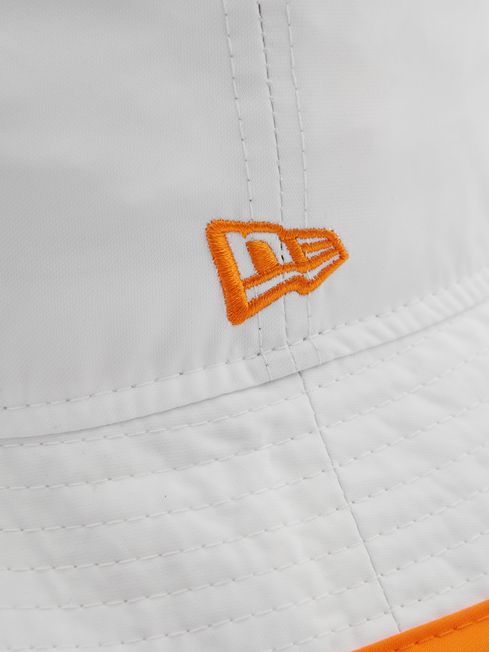 McLaren F1 Embroidered Bucket Hat in White