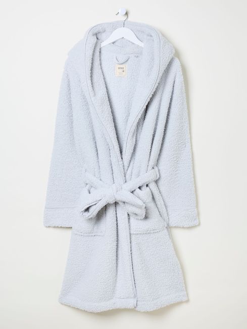 Snuggle Grey Dressing Gown FatFace