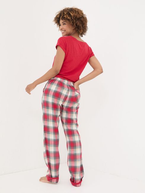 Red checked pj bottoms hotsell