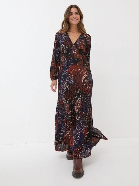 Cheetah print dress with gloves attached 2025