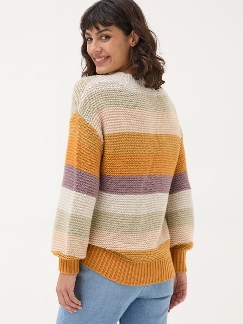 Fat face striped jumper hotsell