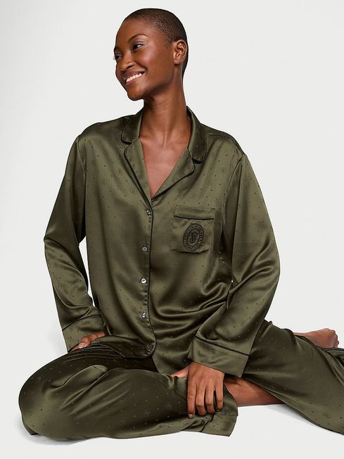 Olive green pajama set outlet