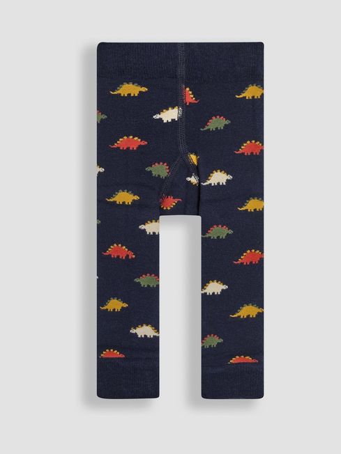 Navy Dinosaur Extra Thick Leggings JoJo Maman Bebe
