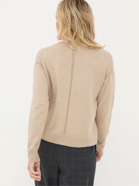 Grace Natural Cotton Cashmere Blend Cardigan