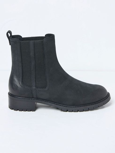 Everly Black Chelsea Boots