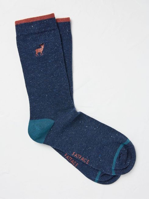 Fat face mens slipper socks sales