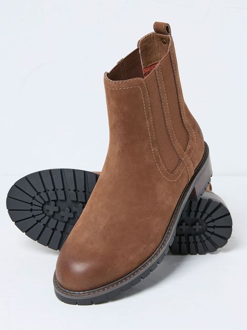 Everly Brown Chelsea Boots