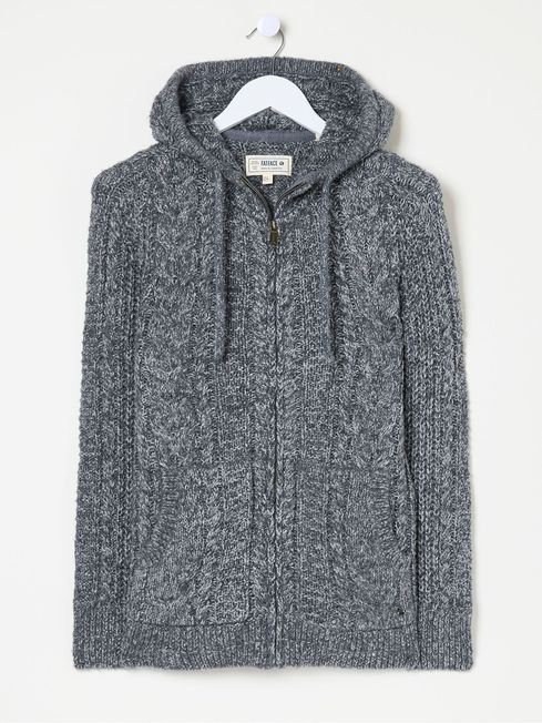 Alicia Charcoal Grey Hoodie FatFace
