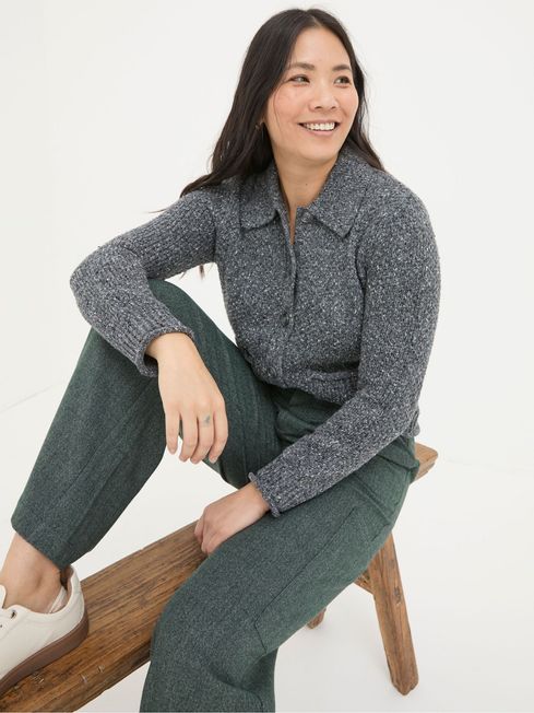 Fat face grey cardigan online