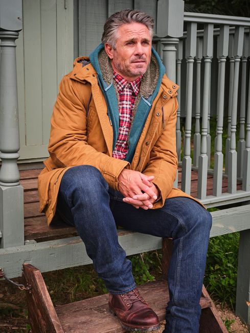Buy Brown Parracombe Parka from the FatFace online shop