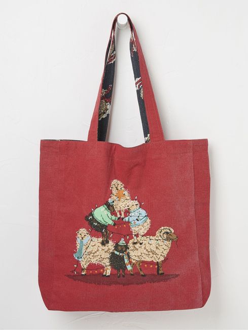 Black Shelter Reversible Tote FatFace