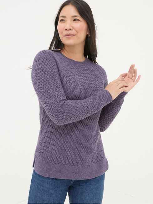 Dark purple jumper clearance