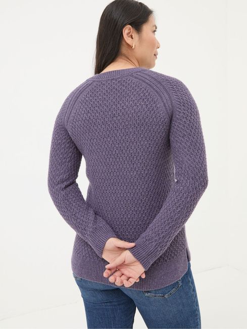 Dark purple jumper clearance