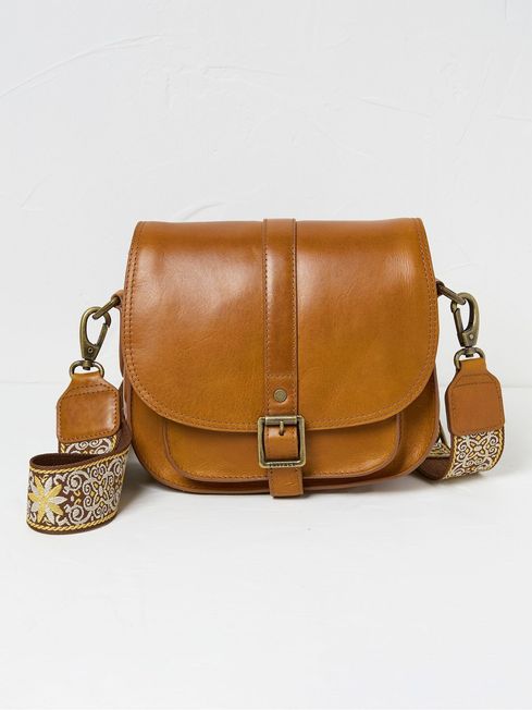 Sadie Brown Satchel Bag FatFace