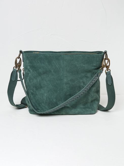 Fat face suede bag online