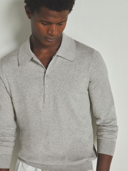 Cashmere polo shirt new arrivals