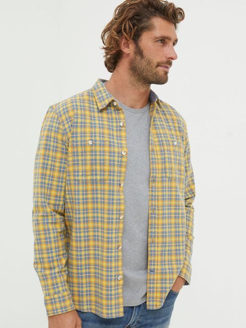 Yellow Gingham Shirt