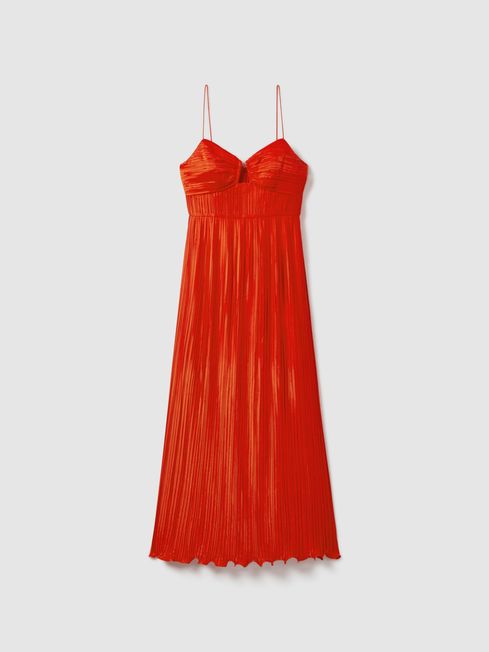 Amur ruffled viola dress online