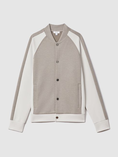 Under armour varsity fleece bomber jacket best sale