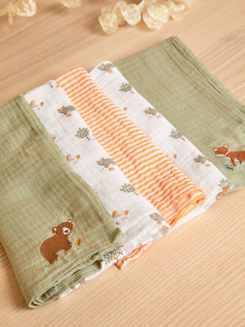 Woodland muslin top