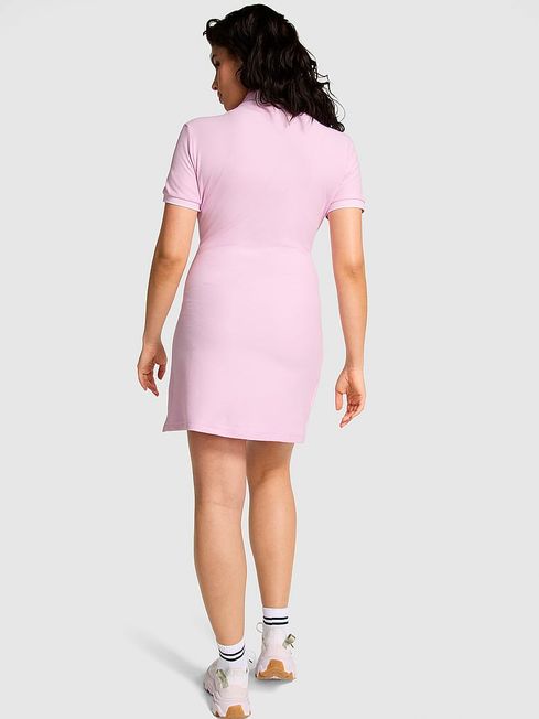 Pink polo dress clearance