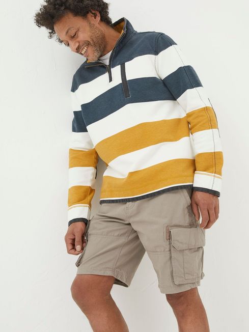 Buy Breakyard Grey Cargo Shorts from the FatFace online shop