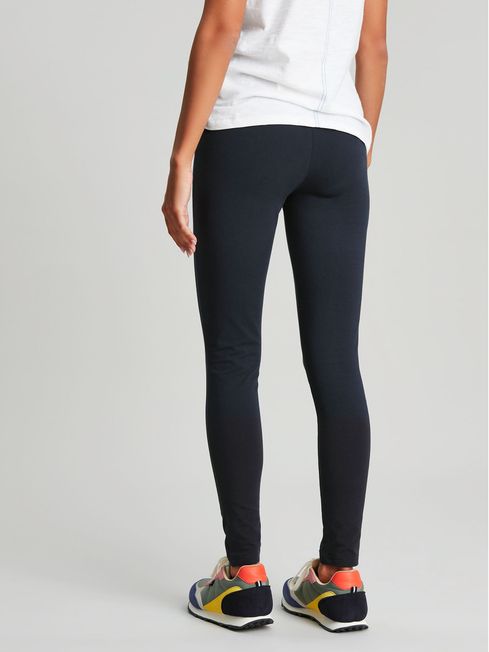 Buy Joules Blue Ebba Plain Leggings from the Joules online shop