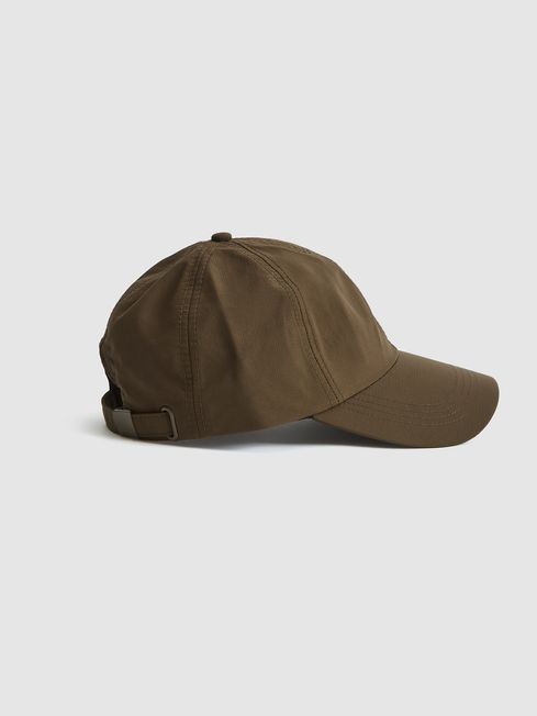 Ripstop Baseball Cap in Dark Taupe