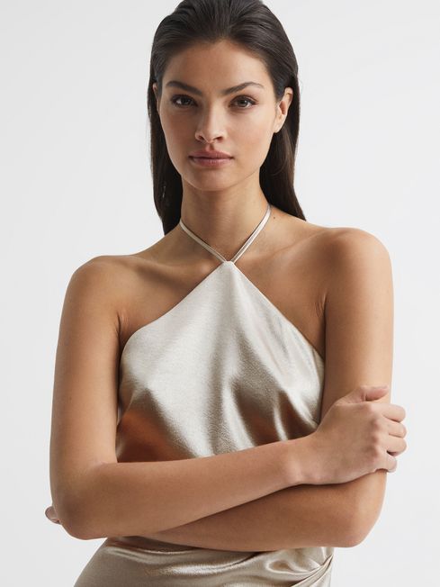 Reiss sales silk dress