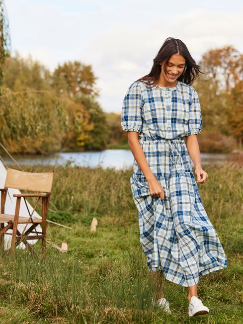 Joules deals gingham dress