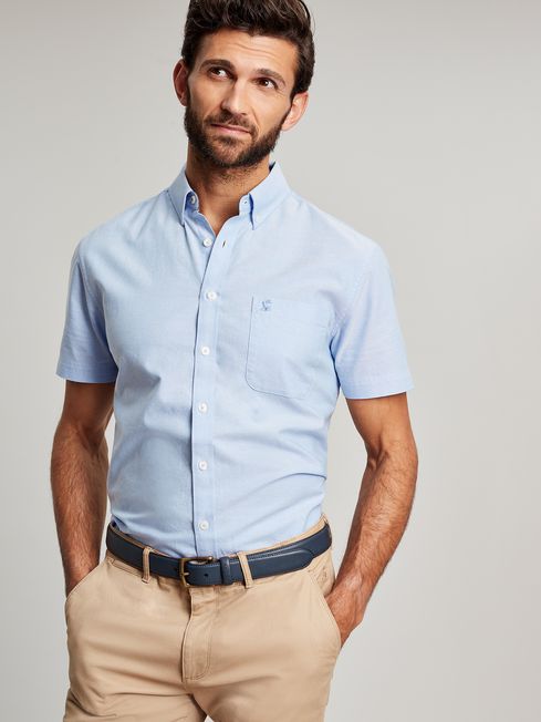 Joules Blue Short Sleeve Classic Shirt