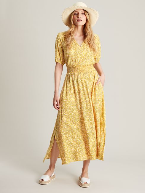 Joules yellow dress 2025