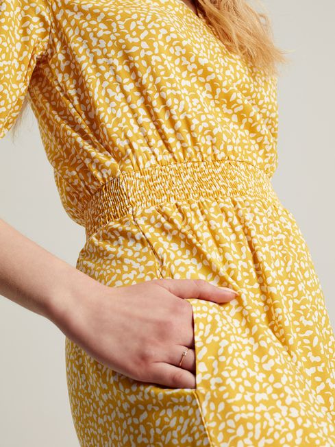 Joules yellow dress hotsell