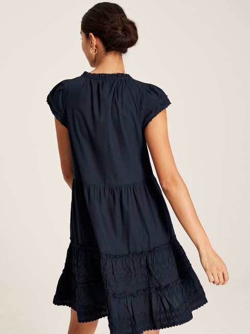 Short cheap frill frock