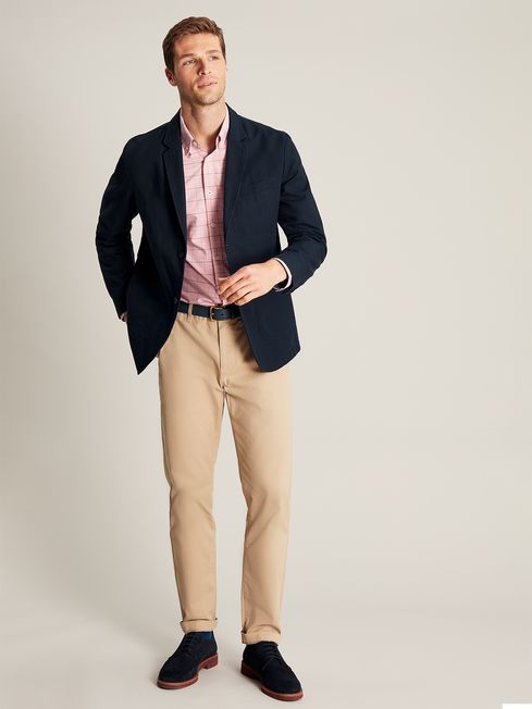 Joules Langley Blue Relaxed Fit Blazer