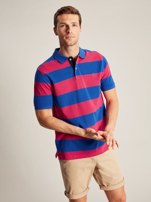 Filbert Pink Polo Shirt Joules