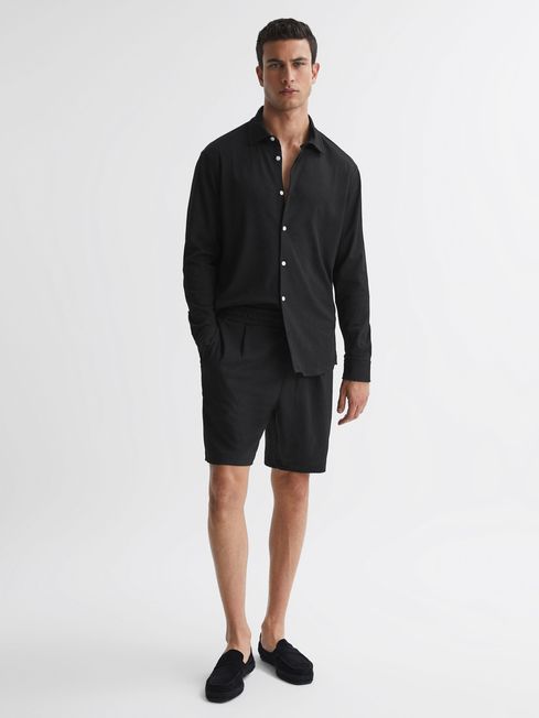 Reiss black shorts 2025