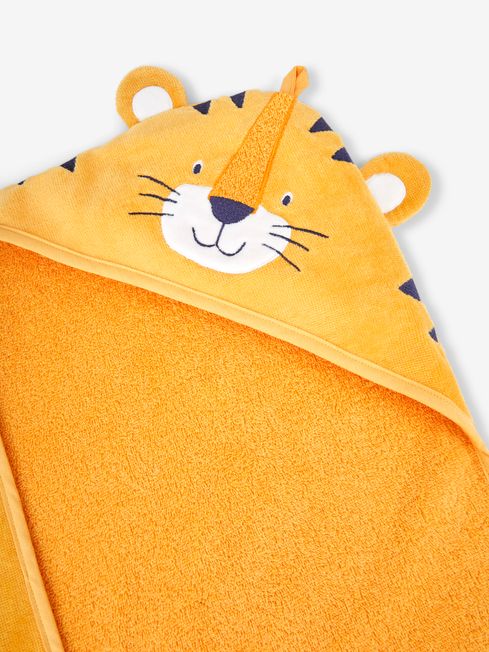 Personalised Tiger Hooded Towel JoJo Maman Bebe
