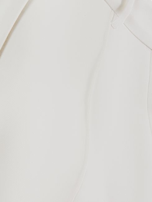 Acler Tailored Split Hem Trousers in Ivory