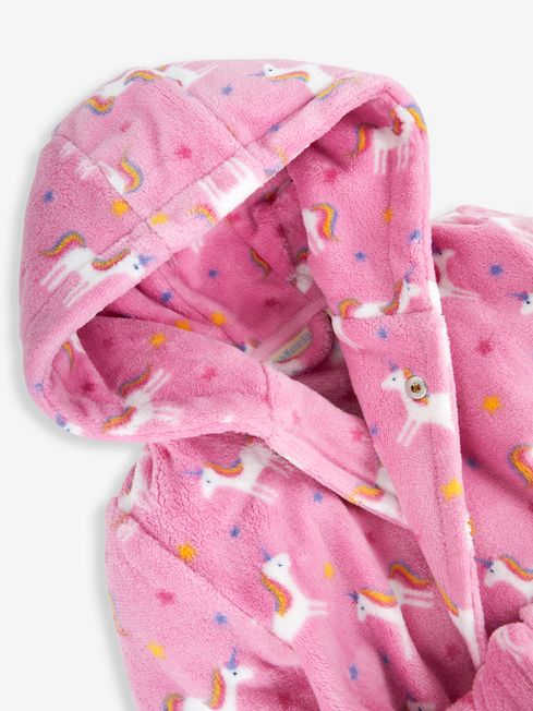 Buy JoJo Maman B b Girls Unicorn Print Dressing Gown from the