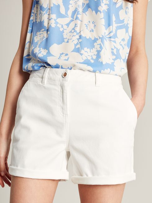 Joules on sale white shorts