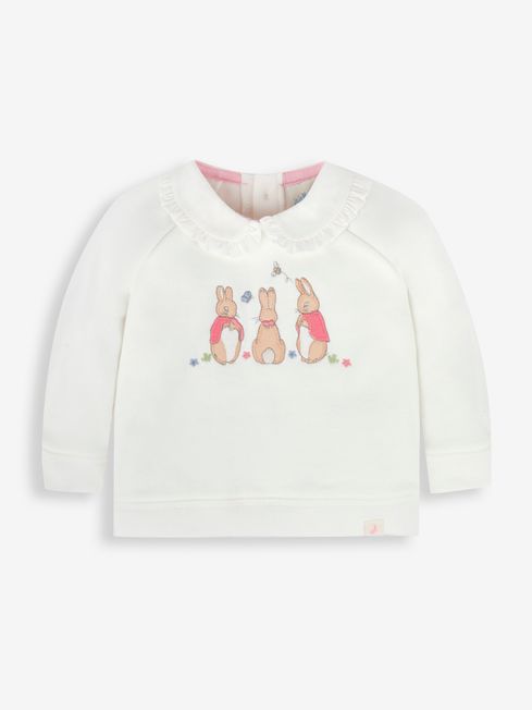 Buy JoJo Maman Bébé Peter Rabbit Appliqué Sweatshirt & Rib Leggings Set  from the JoJo Maman Bébé UK online shop