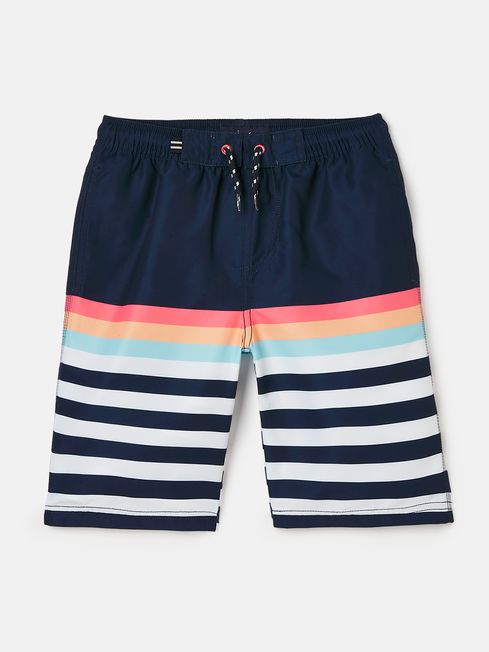 Buy Joules Surfer Colourblock Longer Length Board Shorts from the ...