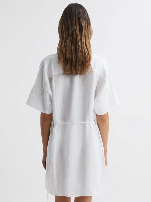 Linen t deals shirt dress