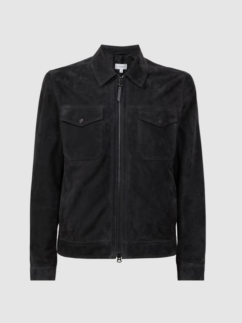 Reiss pyke suede deals jacket