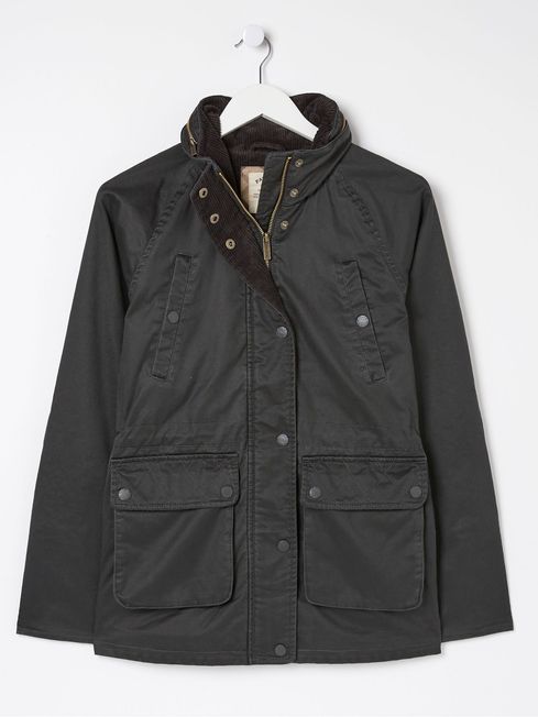 Black Sussex Heritage Coat FatFace